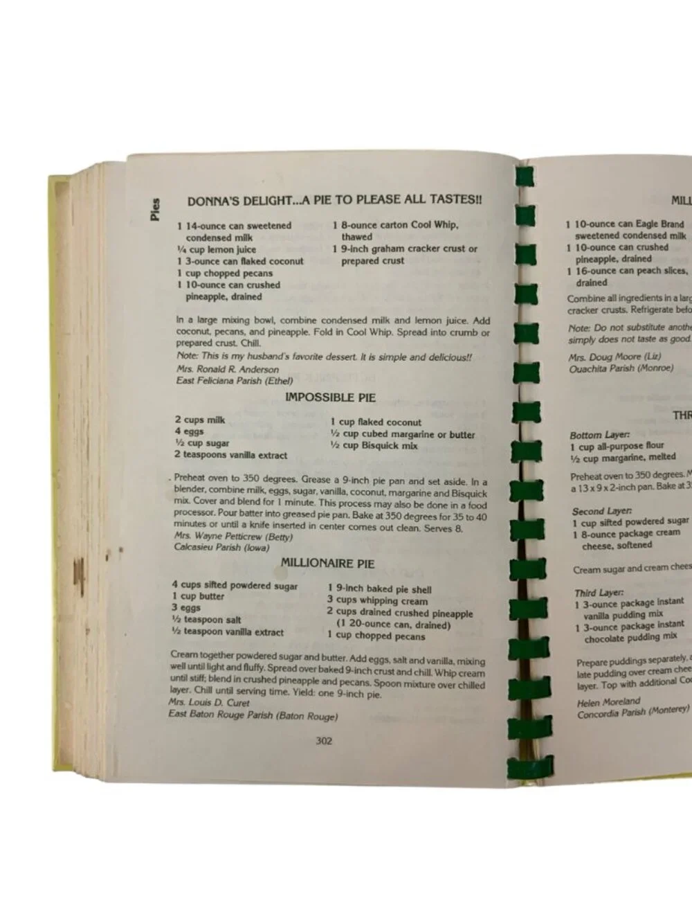 Foods À La Louisiane Cookbook Louisiana Farm Bureau Women Spiral Bound 1992